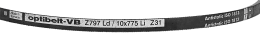 Produktbild: Wolf-Garten® Keilriemen 10 x 775