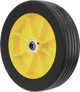 Produktbild: Wolf-Garten® Ersatzrad 200 x 49 mm, Ø Achse 12 mm, für Wolf Garten Rasenmäher