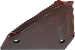 Produktbild: Fendt Messerklinge gezahnt, 82 x 76 x 3 mm für Mähmesser Mähdrescher Fendt, Massey Ferguson
