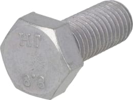 Produktbild: Pöttinger Sechskantschraube DIN 933, ISO 4017 M 12 x 30 - 8.8