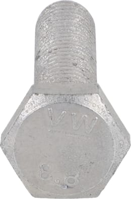 Produktbild: Pöttinger Sechskantschraube DIN 933, ISO 4017 M 10 x 45 - 8.8