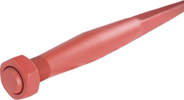 Produktbild: SHW Frontladerzinken K013 M 28 x 1,5 AG spitz, gerade, Vierkantprofil