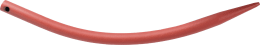 Produktbild: SHW Greiferzinken K264 550 mm, 230 mm, 10,5 mm, spitz, gebogen, rund