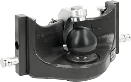 Produktbild: scharmüller Kugeleinsatz K80® 311/22/30 mm, absteckbar, Fendt grau, für Traktor