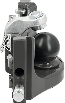 Produktbild: scharmüller Kugeleinsatz K80® 311/22/30 mm, absteckbar, Fendt grau, für Traktor