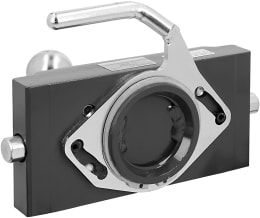 Produktbild: scharmüller Kugeleinsatz ISO 50 241/22/30 mm, Kugel 50 mm, Fendt grau, für Traktor/PKW-Anhängekupplung