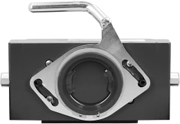 Produktbild: scharmüller Kugeleinsatz ISO 50 241/22/30 mm, Kugel 50 mm, Fendt grau, für Traktor/PKW-Anhängekupplung