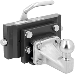 Produktbild: scharmüller Kugeleinsatz ISO 50 241/22/30 mm, Kugel 50 mm, Fendt grau, für Traktor/PKW-Anhängekupplung