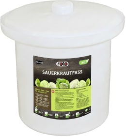 Produktbild: roto® Fass 40 l für das Fermentieren von Gemüse, aus lebensmittelechtem PE, 2100064120