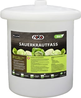 Produktbild: roto® Fass 80 l für das Fermentieren von Gemüse, aus lebensmittelechtem PE, 2100064140