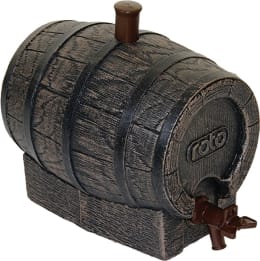 Produktbild: roto® Getränkefass Barik 2 l, aus lebensmittelechtem PE in Holzoptik, 2100061950