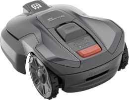 Produktbild: Husqvarna Mähroboter Automower 312V in Grau mit roter STOP-Taste