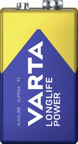 Produktbild: VARTA Batterie Alkaline Longlife Power Blockbatterie, 6LP3146 9 V/600 mAh, 1 St. Blister