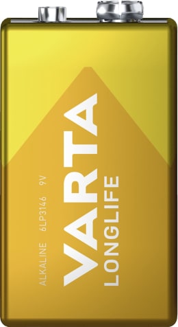Produktbild: VARTA Batterie Alkaline Longlife Blockbatterie, 6LP3146 9 V/565 mAh, 1 St. Blister