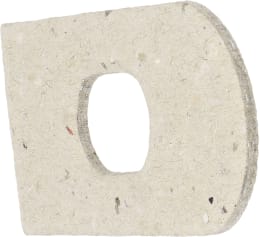 Produktbild: Rabe Pappscheibe eckig 65 x 30 x 2 mm