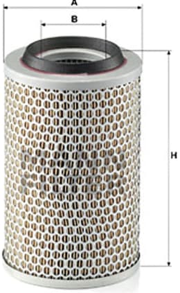 Produktbild: MANN Luftfilter C 15 127