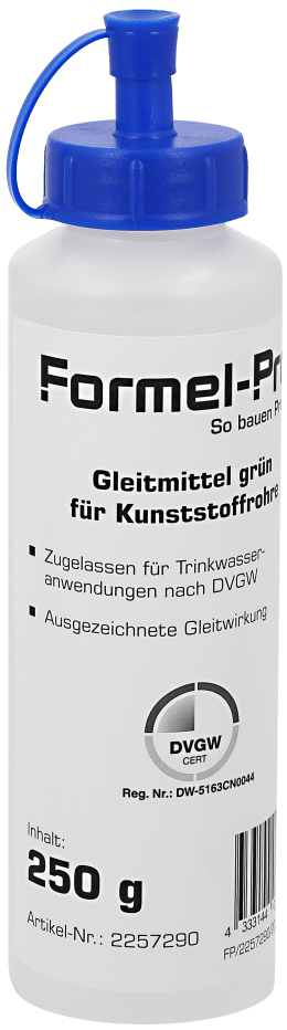 Produktbild: Formel-Pro Gleitmittel 250 g DVGW geprüft