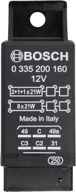 Produktbild: Bosch Blinkgeber 12 V, für Traktor Hürlimann, John Deere, Lamborghini, Same, Schilter, Steyr