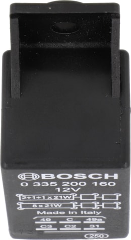 Produktbild: Bosch Blinkgeber 12 V, für Traktor Hürlimann, John Deere, Lamborghini, Same, Schilter, Steyr