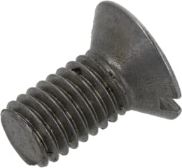 Produktbild: Senkkopfschraube DIN 963, 4.8, blank, Schlitz