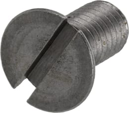 Produktbild: Senkkopfschraube DIN 963, 4.8, blank, Schlitz