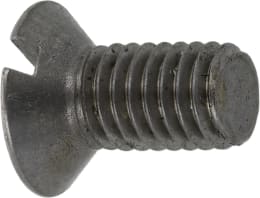 Produktbild: Senkkopfschraube DIN 963, 4.8, blank, Schlitz