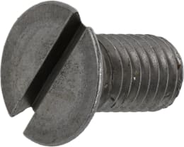 Produktbild: Senkkopfschraube DIN 963, 4.8, blank, Schlitz