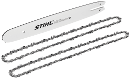 Produktbild: STIHL Schneidgarnitur 35 cm/3/8 P für Kettensäge MS 200, MSE 100, 200