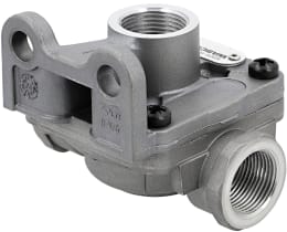Produktbild: Wabco Schnellentlüftungsventil, Pneumatisch, mit ByPass, auch 2-Wegeventil, Betriebsdruck max. 12 bar