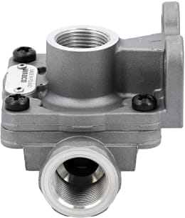 Produktbild: Wabco Schnellentlüftungsventil, Pneumatisch, mit ByPass, auch 2-Wegeventil, Betriebsdruck max. 12 bar
