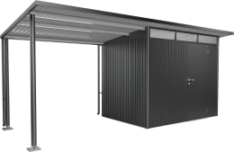 Produktbild: biohort Seitendach für Gerätehaus AvantGarde in dunkelgrau-metallic