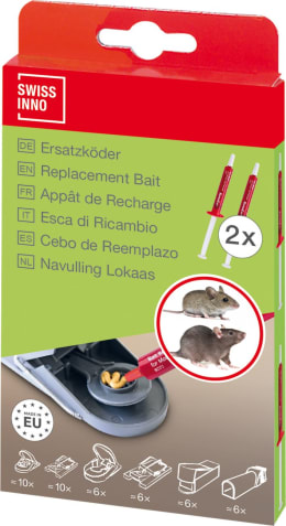 Produktbild: SWISSINNO Köderspritze für Mause-/Rattenfalle SuperCat, Pro SuperCat