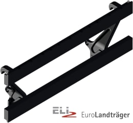 Produktbild: Vetter Freisicht-Gabelträger ELI2 ISO 2 mit Gabelzinken