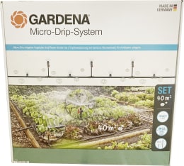 Produktbild: GARDENA Micro-Drip-System Tropfbewässerung Set Gemüse-/Blumenbeet (40 m²)