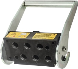 Produktbild: Faster® Muffenkörper MST-KIT-P606M, ohne Einsätze, DN 10, Anzahl Kupplungen 6, ohne Elektrokupplung