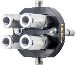 Produktbild: Faster® Stecker MST5 3P, 4-fach 3/8 IG BSP, DN 10, UDK*, für Multikupplung, Loshälfte