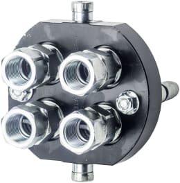 Produktbild: Faster® Stecker MST5 2P, 4-fach 1/2 IG BSP, DN 10, für Multikupplung, Loshälfte