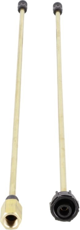 Set: Solo® Spritzrohr 150 cm Messing, gerade, 2-teilig, für Spritze 200, 400
