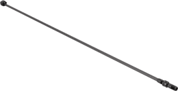 Produktbild: Solo® Teleskopsprührohr 120 – 230 cm, Carbon, für Spritze 200, 400