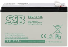 Produktbild: Solo® Ersatzakku 12 V/7,2 Ah Blei-Gel, für Sprühgerät 416, 417