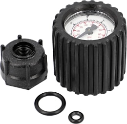 Produktbild: Solo® Manometer mit Anschlussteilen für Sprühgerät 256, 257, 258, 410, 424, 425, 435, 461, 462, 473 D, 475