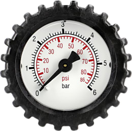 Produktbild: Solo® Manometer mit Anschlussteilen für Sprühgerät 256, 257, 258, 410, 424, 425, 435, 461, 462, 473 D, 475