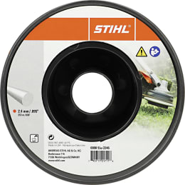 Produktbild: STIHL Mähfaden rund 2,4 mm/261,0 m, orange, 0000 930 2246