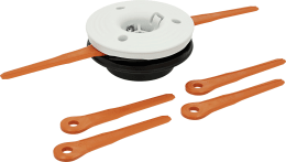 Produktbild: STIHL Mähkopf Polycut 28-2 mit zwei beweglichen Kunststoffmessern, für Motorsense FS, FSA, FR
