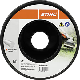 Produktbild: STIHL Mähfaden rund + leise 2,4 mm/253 m, orange, 0000 930 2535