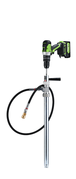 Lifestyle: Lutz Pumpen Pumpwerkset LubeDrive Fettpumpe nutzbar mit Akkuschrauber