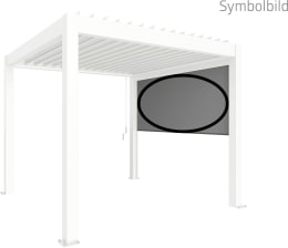 Produktbild: biohort® Sonnenschutzrollo für biohort® Pergola, weiß, 350 cm, B419309