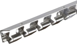 Produktbild: KERBL Hakenleiste für Streifenvorhang PVC