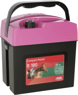 Produktbild: Ako Weidezaungerät Compact Power B 180 9 V, 12 V, pink, schwarz, 372018-PINK