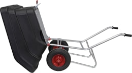 Produktbild: Growi® Schubkarre Compactkarre Mulde 300 l, PE (Polyethylen) kippbar